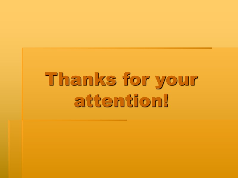 Thanks for your attention!